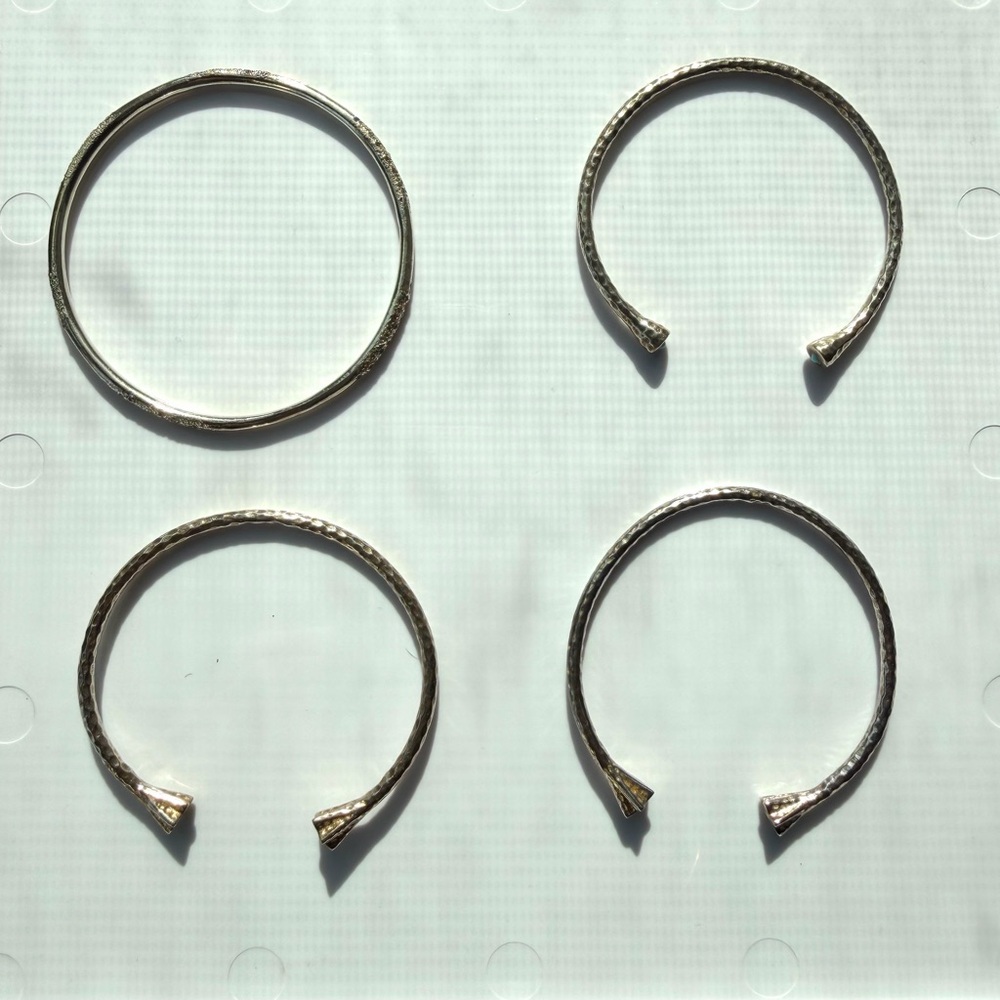 Melinda Maria Assorted Gold Bangles